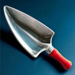 Clay Art StoneLite Trowel Dip Dish Hand Painted Ceramic Gardener Gift